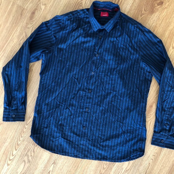 Buy 1 Get 2 Drill Slim fit stretch white large and Alfani blue shirt cotton - Picture 7 of 11